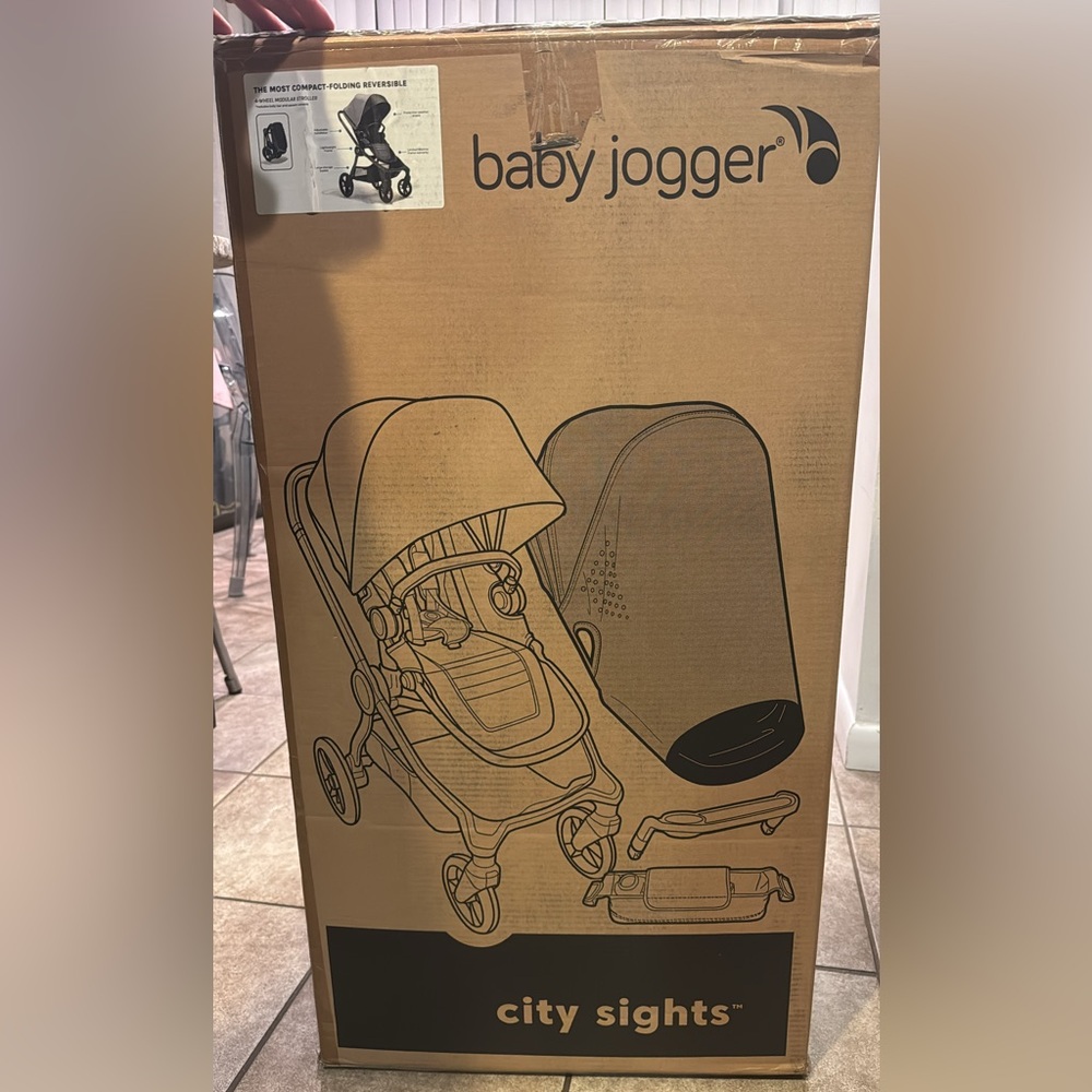 Baby Jogger City Sights Stroller - Black